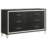  Coaster Furniture Lucia 224991KE-S4 6-piece King Panel Bedroom Set IMAGE 4