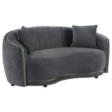  Coaster Furniture Brookside 504844-S2 2 pc Living Room Set IMAGE 3