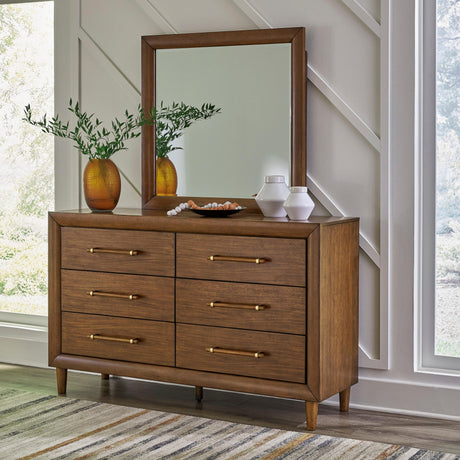  Signature Design by Ashley Lyncott B615 6 pc King Upholstered Panel Bedroom Set IMAGE 3