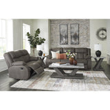  Signature Design by Ashley First Base 68804U1 2 pc Reclining Living Room Set IMAGE 1