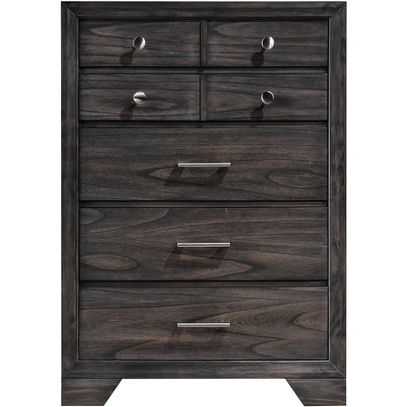  Crown Mark Jaymes B6580 7 pc Queen Sleigh Storage Bedroom Set IMAGE 4
