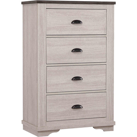  Crown Mark Coralee B8130 7 pc Queen Panel Bedroom Set IMAGE 4