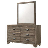  Crown Mark Millie B9200 7 pc Queen Panel Bedroom Set IMAGE 3