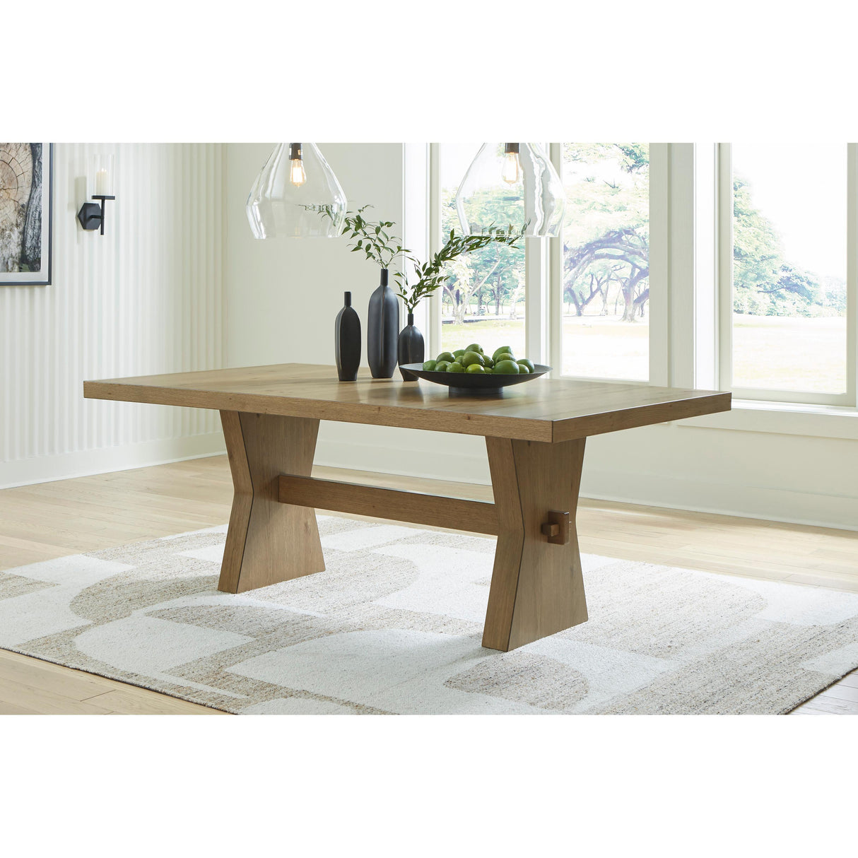  Signature Design by Ashley Galliden D841 7 pc Dining Set IMAGE 2