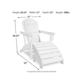  Signature Design by Ashley Sundown Treasure P011P1 2-piece Outdoor Seating Set IMAGE 7