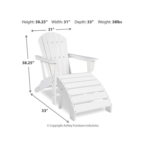  Signature Design by Ashley Sundown Treasure P011P1 2-piece Outdoor Seating Set IMAGE 7