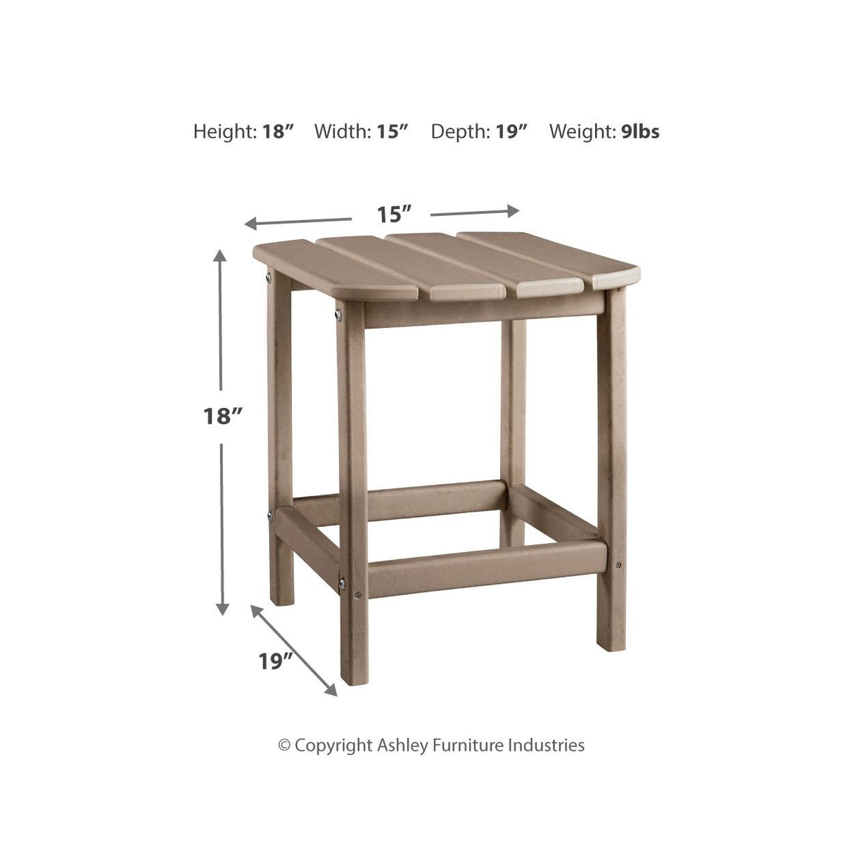  Signature Design by Ashley Sundown Treasure P014P2 5-piece Outdoor Seating Set IMAGE 10