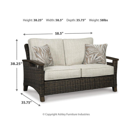  Signature Design by Ashley Paradise Trail P750P9 4-piece Outdoor Seating Set IMAGE 14