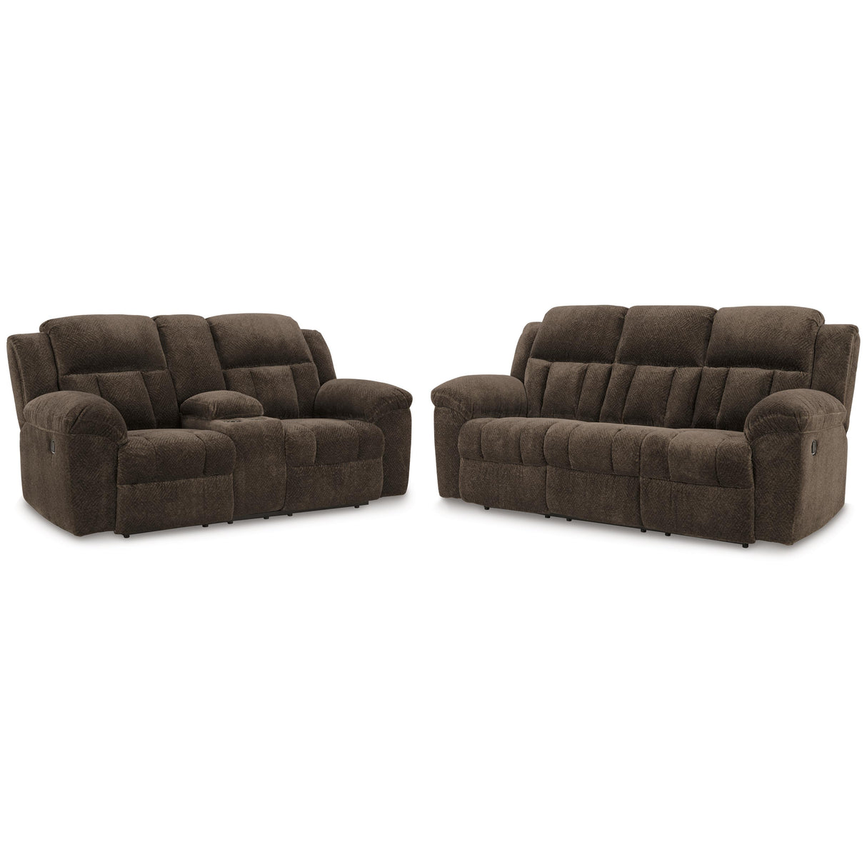  Signature Design by Ashley Frohn 37407U1 2 pc Reclining Living Room Set IMAGE 1