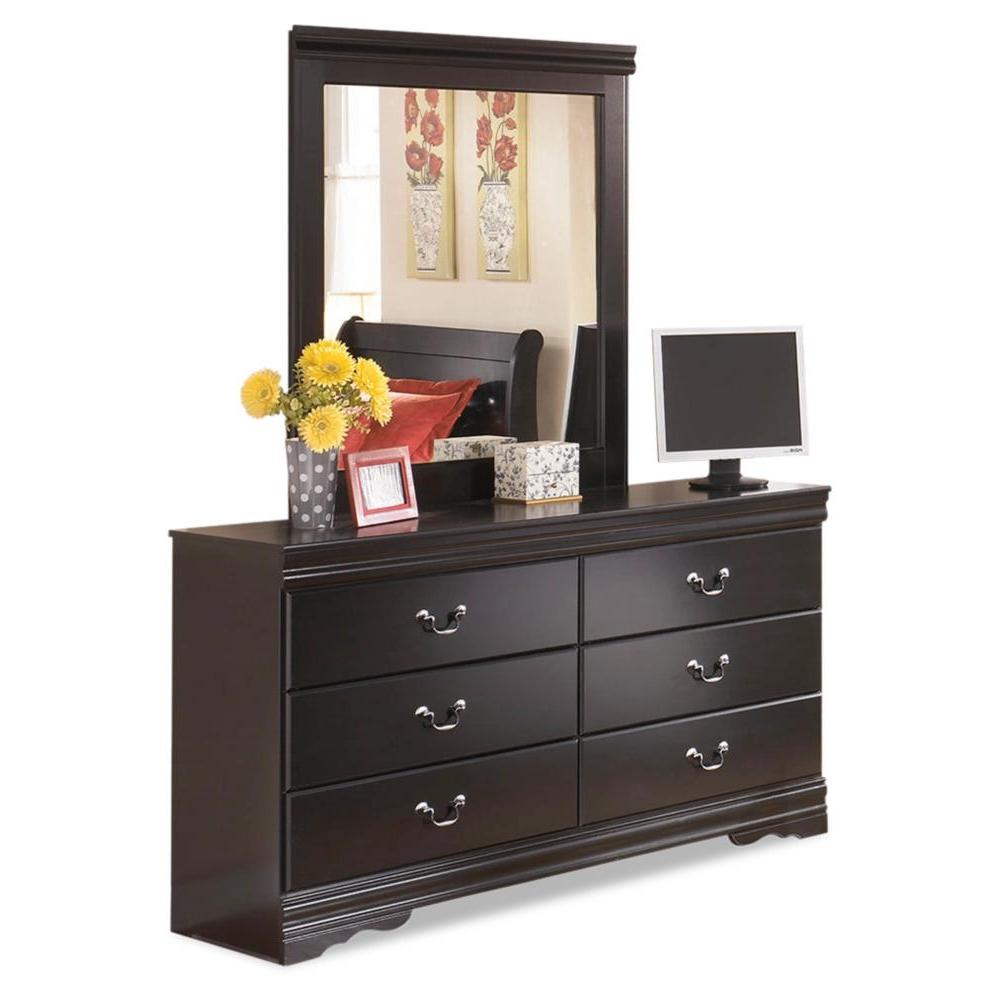  Signature Design by Ashley Huey Vineyard B128B35 6 pc Full Sleigh Bedroom Set IMAGE 3