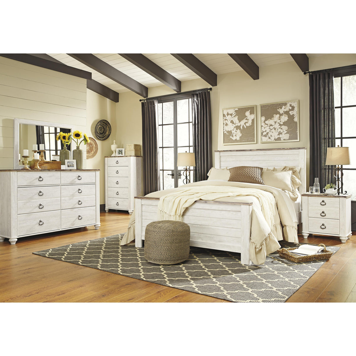  Signature Design by Ashley Willowton 6-Drawer Dresser B267-31 IMAGE 12