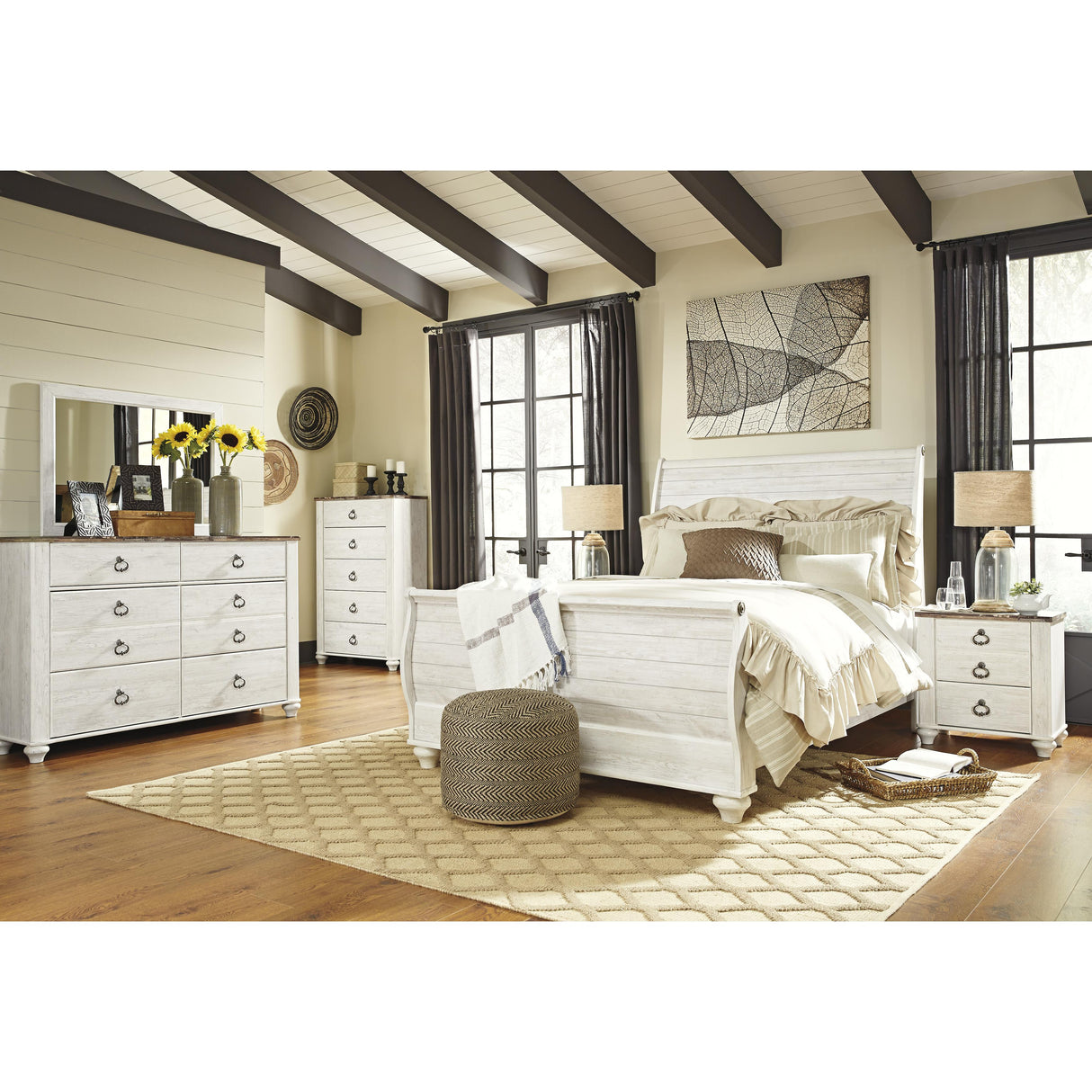  Signature Design by Ashley Willowton 6-Drawer Dresser B267-31 IMAGE 9