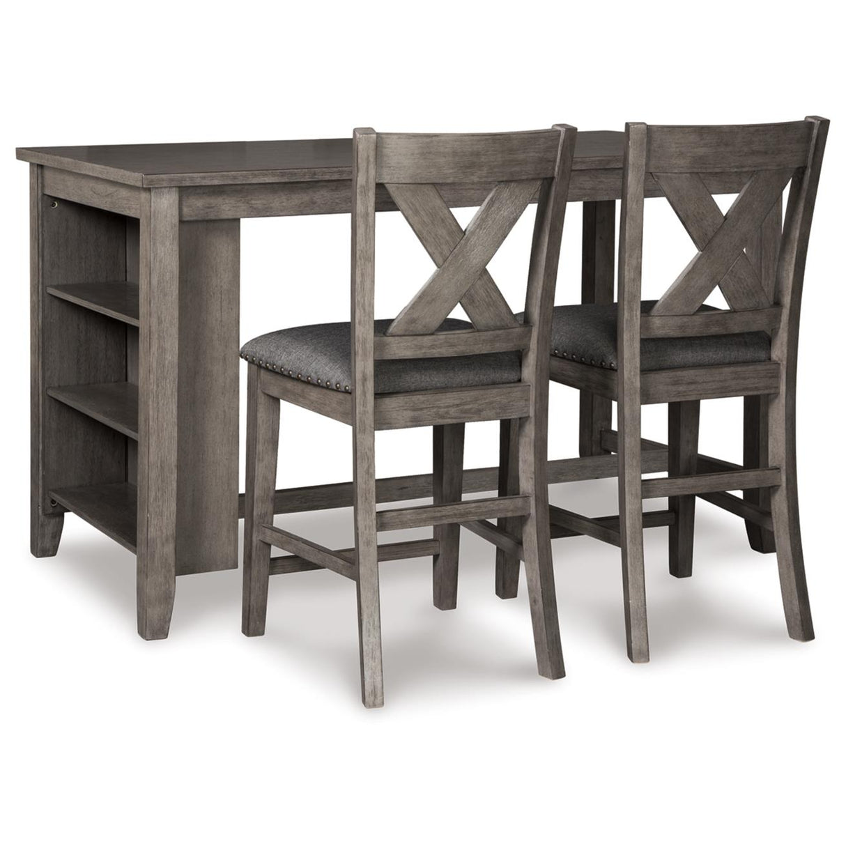  Signature Design by Ashley Caitbrook D388D5 3 pc Counter Height Dining Set IMAGE 2