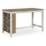  Signature Design by Ashley Skempton D394D8 7 pc Counter Height Dining Set IMAGE 2