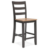  Signature Design by Ashley Gesthaven D396D2 5 pc Counter Height Dining Set IMAGE 3