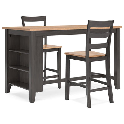  Signature Design by Ashley Gesthaven D396D3 5 pc Counter Height Dining Set IMAGE 1