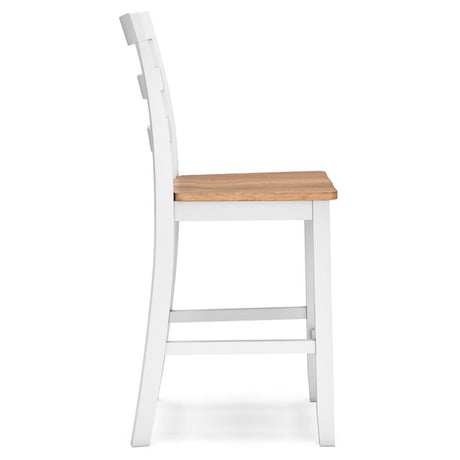  Signature Design by Ashley Gesthaven D398D3 3 pc Counter Height Dining Set IMAGE 12