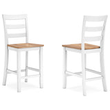  Signature Design by Ashley Gesthaven D398D3 3 pc Counter Height Dining Set IMAGE 13