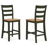  Signature Design by Ashley Gesthaven D401D2 5 pc Counter Height Dining Set IMAGE 3
