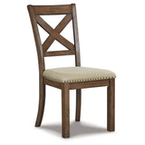  Signature Design by Ashley Moriville D631D11 7 pc Dining Set IMAGE 2