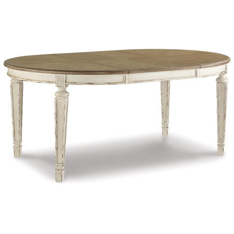  Signature Design by Ashley Realyn D743D13 7 pc Dining Set IMAGE 3