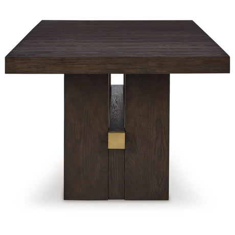  Signature Design by Ashley Burkhaus D984D7 9 pc Dining Set IMAGE 12