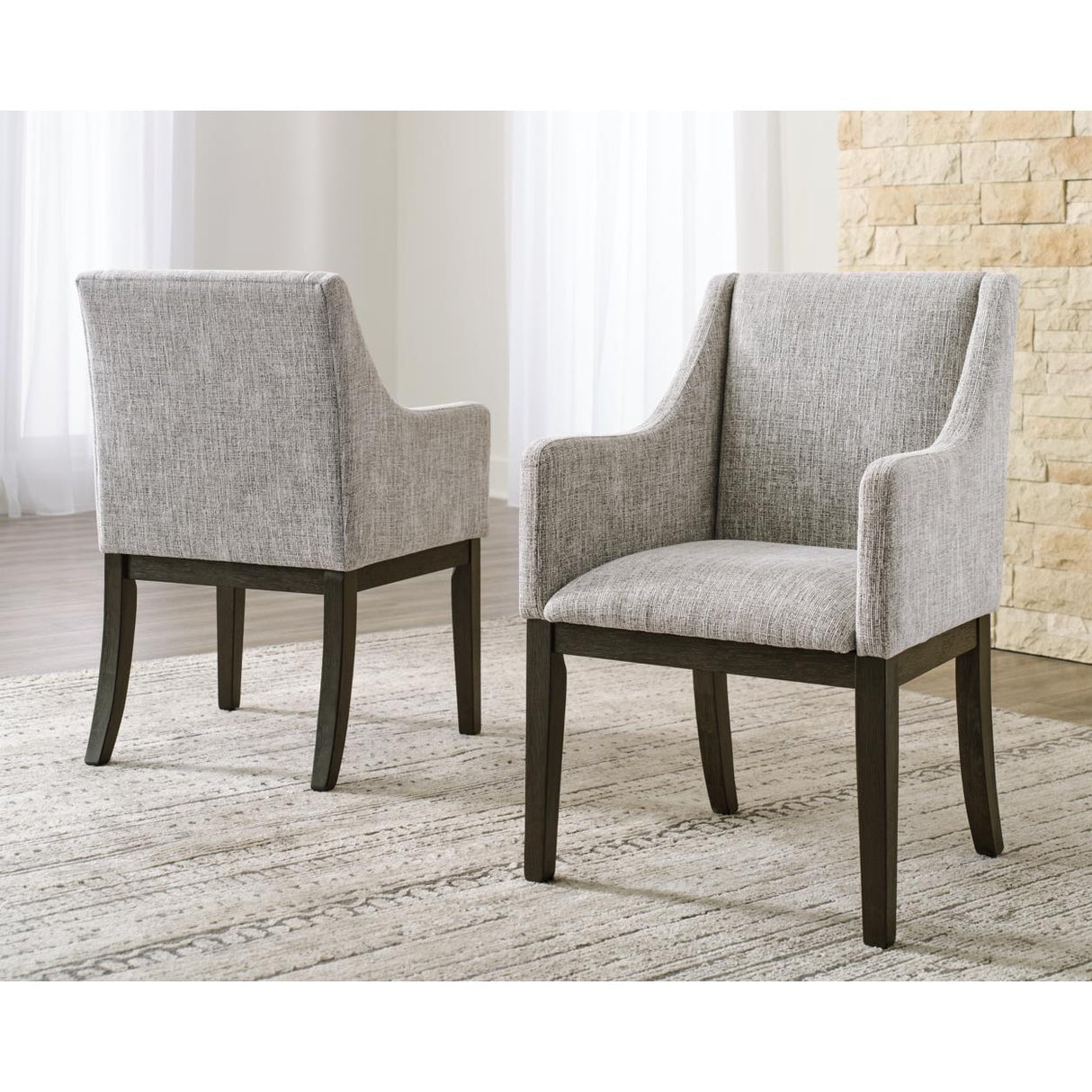  Signature Design by Ashley Burkhaus D984D7 9 pc Dining Set IMAGE 17