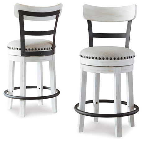  Signature Design by Ashley Valebeck D546D13 3 pc Counter Height Dining Set IMAGE 4