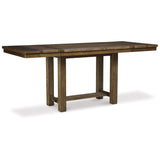  Signature Design by Ashley Moriville D631D12 9 pc Counter Height Dining Set IMAGE 2