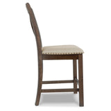  Signature Design by Ashley Moriville D631D12 9 pc Counter Height Dining Set IMAGE 5