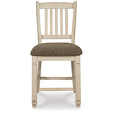  Signature Design by Ashley Bolanburg D647D21 6 pc Counter Height Dining Set IMAGE 9