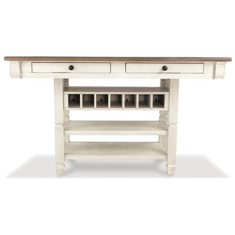  Signature Design by Ashley Bolanburg D647D29 8 pc Counter Height Dining Set IMAGE 10
