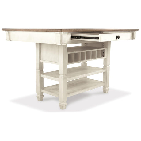  Signature Design by Ashley Bolanburg D647D29 8 pc Counter Height Dining Set IMAGE 9