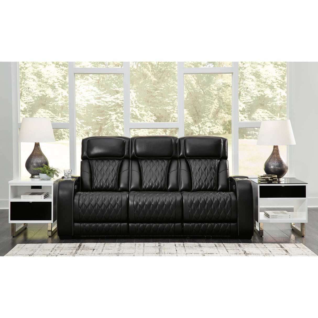  Signature Design by Ashley Boyington U27106U1 2 pc Power Reclining Living Room Set IMAGE 3