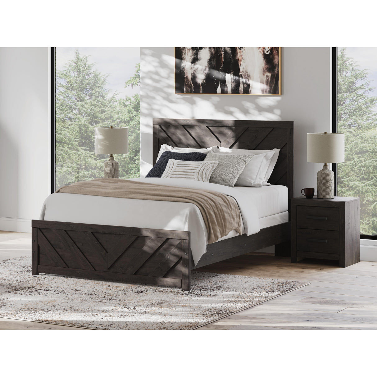  Signature Design by Ashley Prendonea B3789 8 pc Queen Panel Bedroom Set IMAGE 2