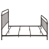  Coaster Furniture Livingston 300399KE Metal Eastern King Open Frame Bed - Dark Bronze IMAGE 7