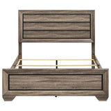  Coaster Furniture Kauffman 204191Q Wood Queen Panel Bed - Washed Taupe IMAGE 3