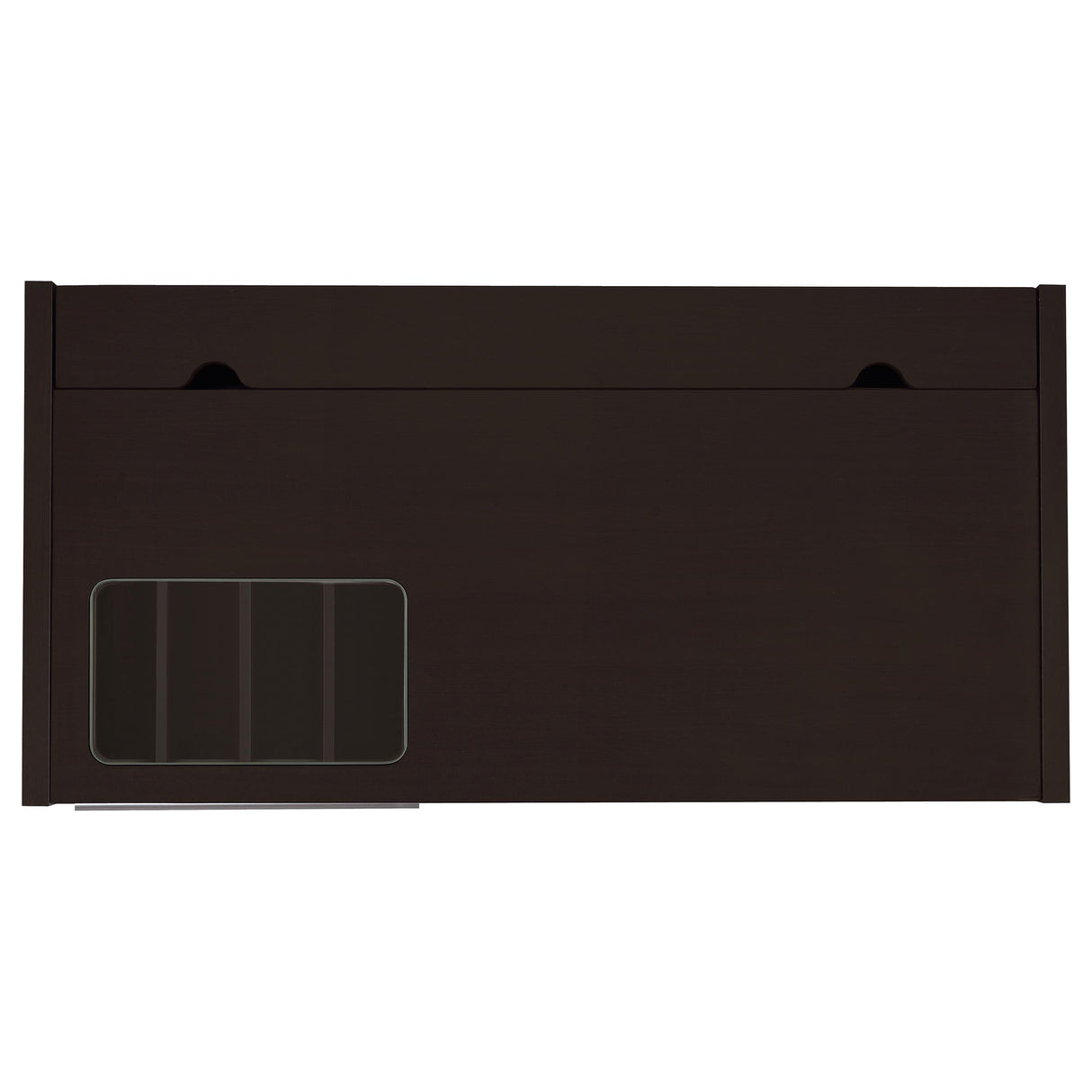  Coaster Furniture Halston 800702 47-inch 2-Drawer Office Desk with Cabinet - Cappuccino IMAGE 9