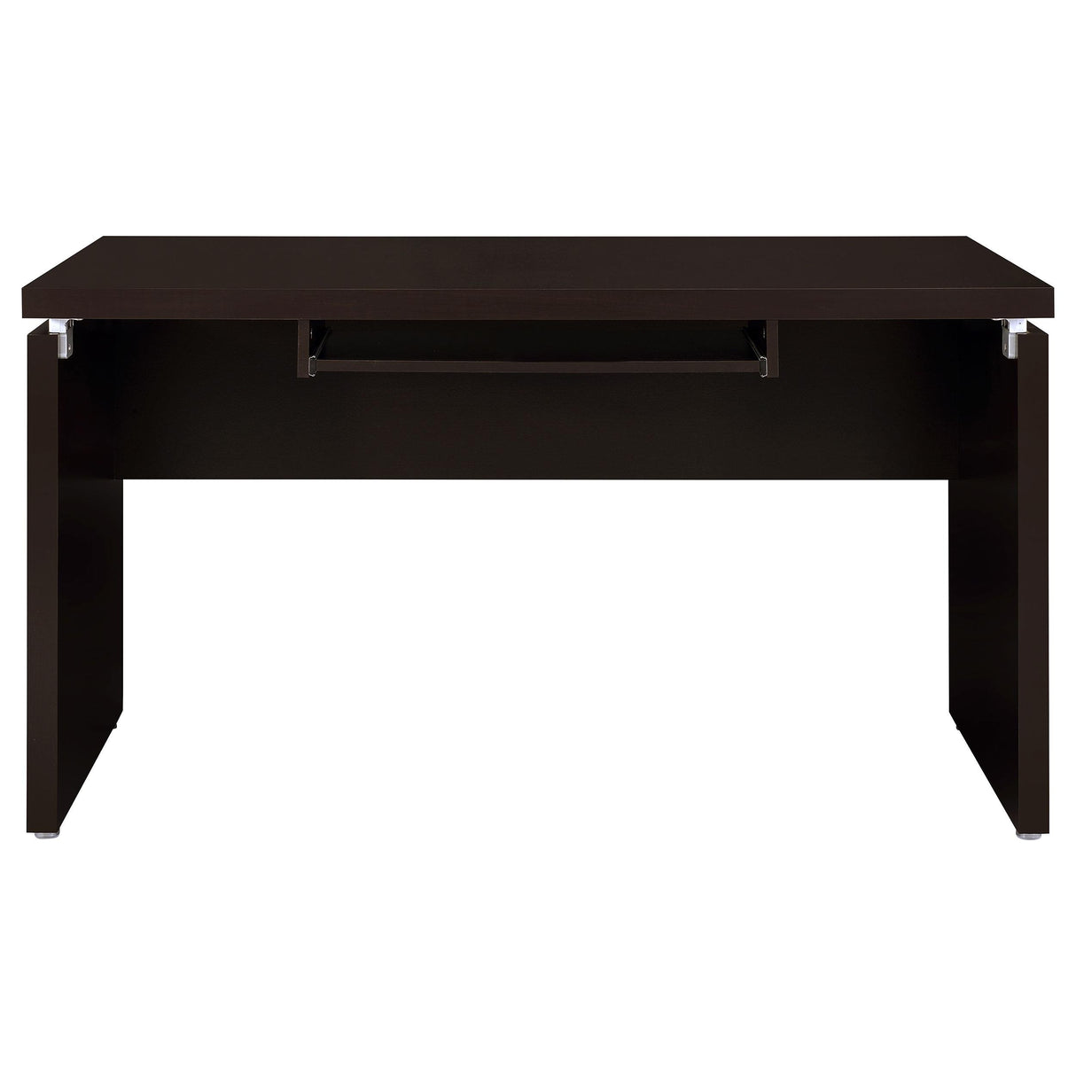  Coaster Furniture Skylar 800891 55-inch Computer Desk with Keyboard Drawer - Cappuccino IMAGE 3