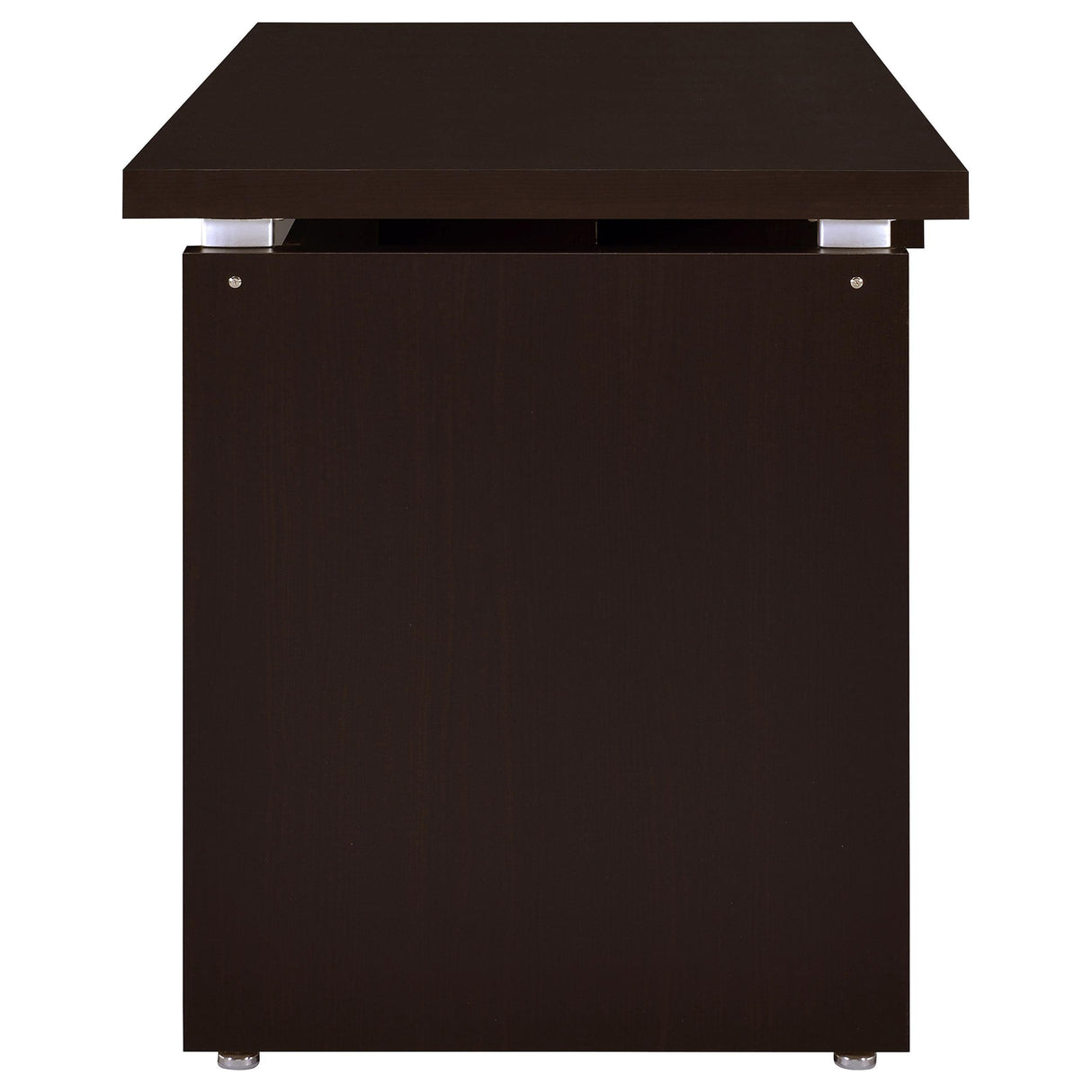  Coaster Furniture Skylar 800891 55-inch Computer Desk with Keyboard Drawer - Cappuccino IMAGE 5