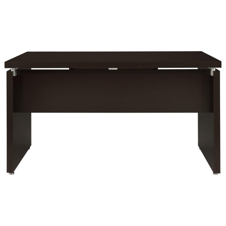  Coaster Furniture Skylar 800891 55-inch Computer Desk with Keyboard Drawer - Cappuccino IMAGE 7