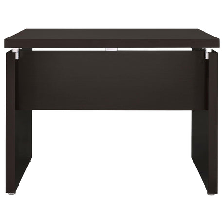  Coaster Furniture Skylar 800892 39-inch Engineered Wood Writing Desk - Cappuccino IMAGE 2
