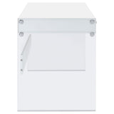  Coaster Furniture Dobrev 800829 48-inch 2-Drawer Writing Desk - White High Gloss IMAGE 9