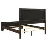  Coaster Furniture Kauffman 204391Q Wood Queen Panel Bed - Dark Cocoa IMAGE 3