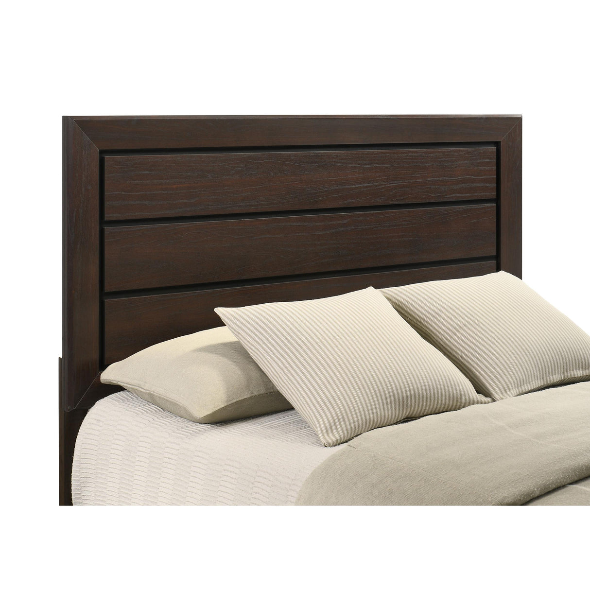  Coaster Furniture Kauffman 204391Q Wood Queen Panel Bed - Dark Cocoa IMAGE 6