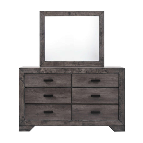  Elements International Nathan 6-Drawer Dresser NH100DR IMAGE 2