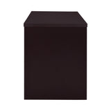  Coaster Furniture Irving 800109 47-inch 2-Drawer Office Computer Desk - Cappuccino IMAGE 4