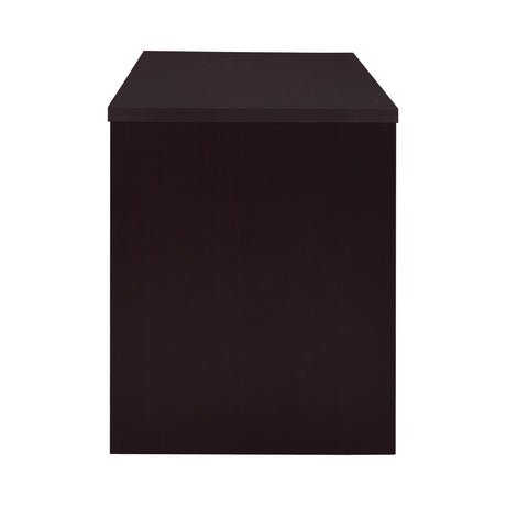  Coaster Furniture Irving 800109 47-inch 2-Drawer Office Computer Desk - Cappuccino IMAGE 4