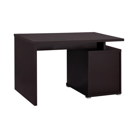  Coaster Furniture Irving 800109 47-inch 2-Drawer Office Computer Desk - Cappuccino IMAGE 7