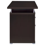  Coaster Furniture Tracy 800107 55-inch 2-Drawer Office Computer Desk - Cappuccino IMAGE 8
